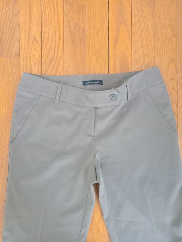 Pantalon femme élégant droit taille 40 Options - photo numéro 3