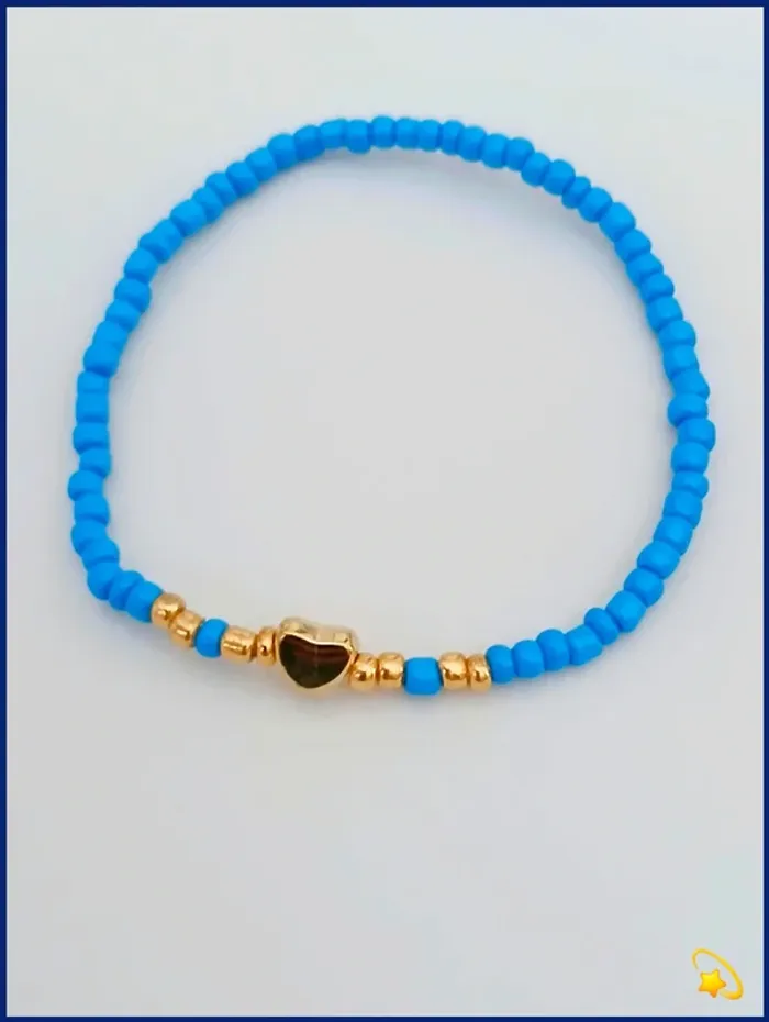 Bracelet perles de rocailles – look coloré & tendance été