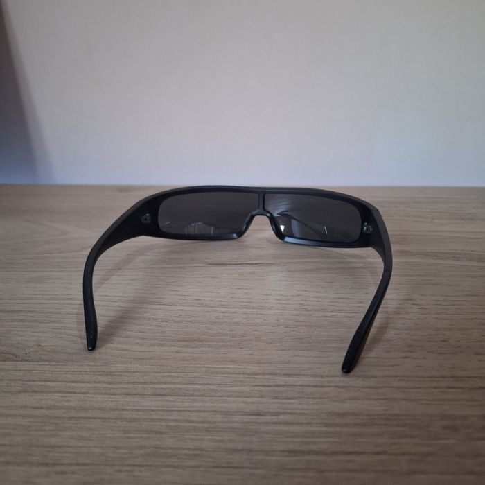 Lunettes de Soleil Large Techno- Y2K Vintage 90s-2000s - Unisexe Sunglasses - Verres Teintés - photo numéro 2