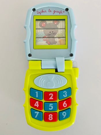 Téléphone musical Sophie la girafe 