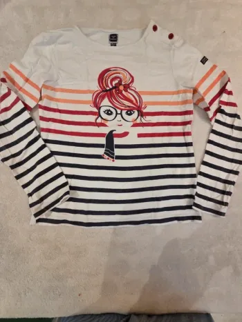 T shirt manches longues fille