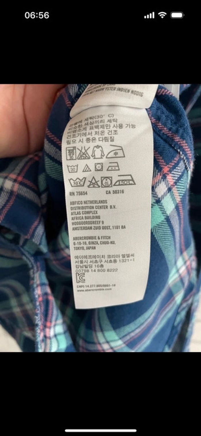 Chemise hollister taille S - photo numéro 4