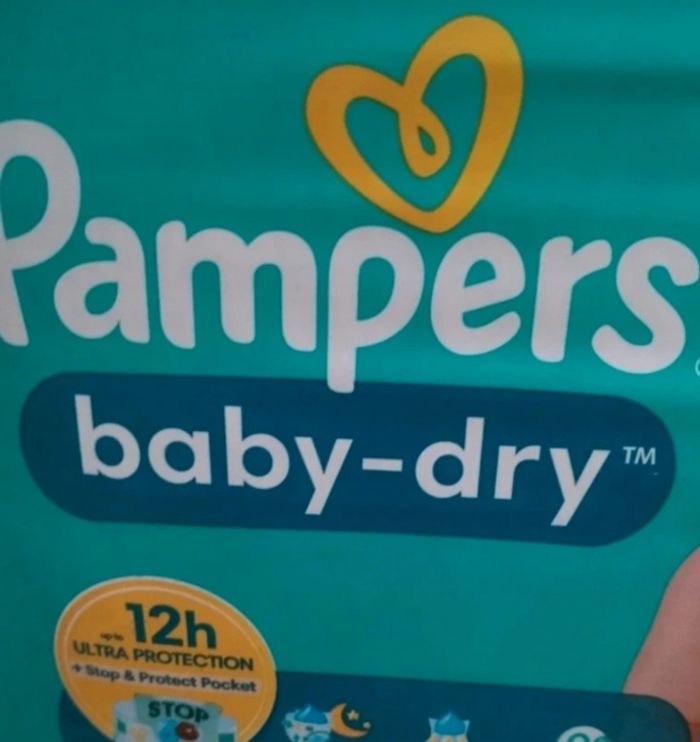 Couche pampers Baby Dry - photo numéro 2
