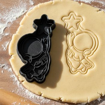 Emporte-pièce astronaute pour biscuits et pâtisserie créative