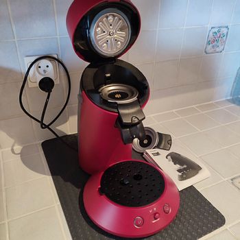 Cafetière Senseo original plus Philips neuve rouge