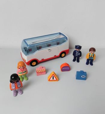 PLAYMOBIL 123 Bus et Bonhommes Junior 6773 Complet 🚌