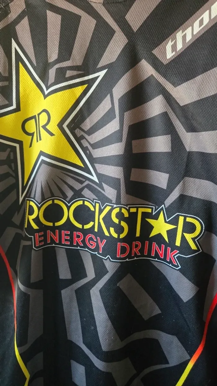 Maillot motocross THOR x Rockstar Energy – Taille S - photo numéro 2