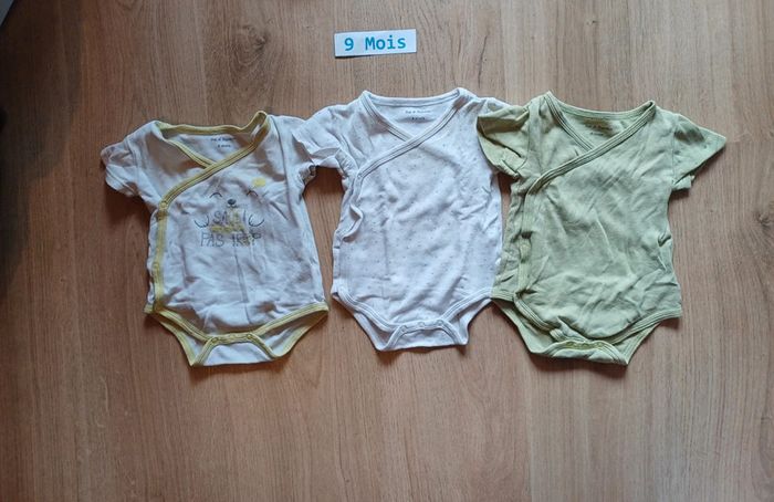 Lot de 3 bodies Pat & Ripaton