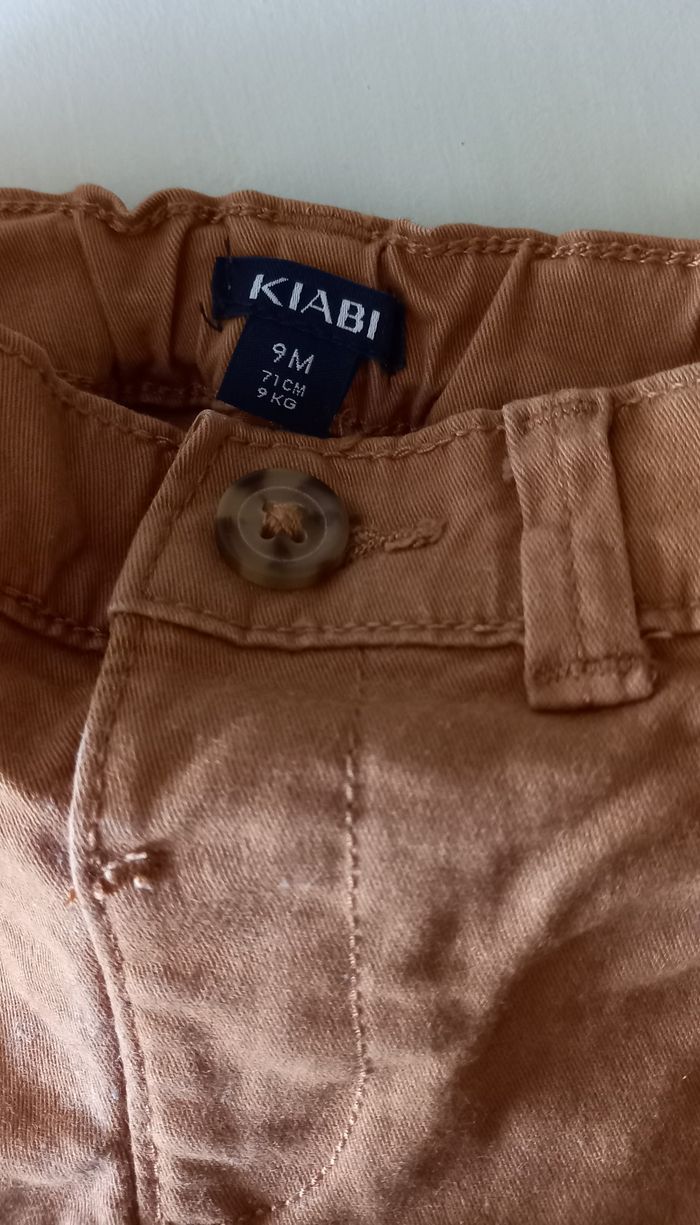 Pantalon toile camel Kiabi - photo numéro 5