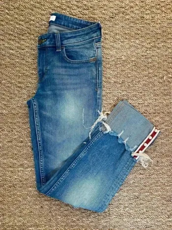 Jean troué - femme - S - Zara