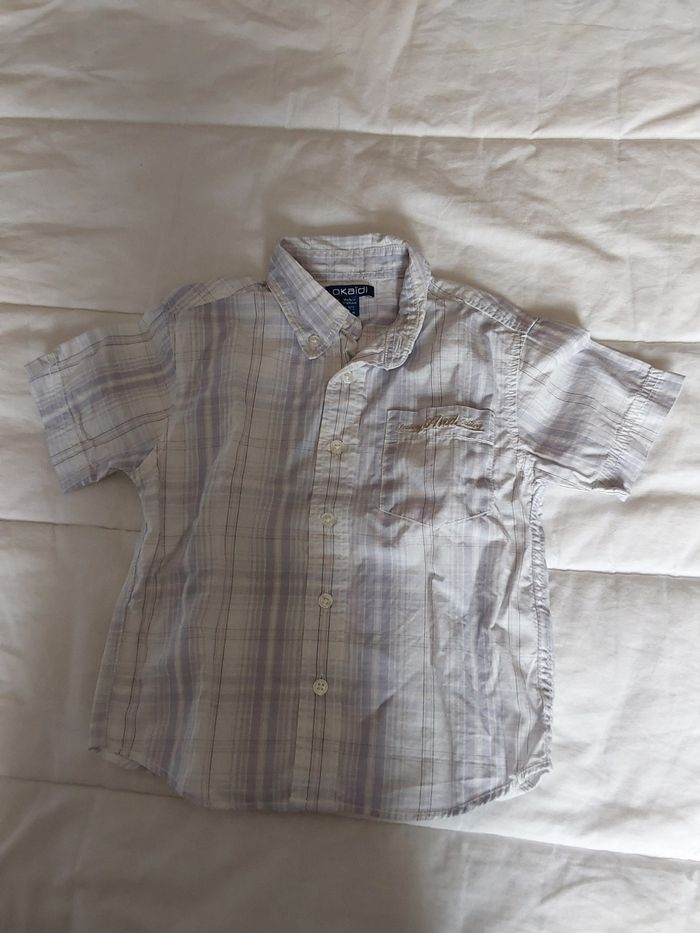 Chemise garçon taille 4ans