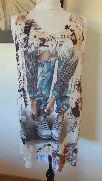 Robe en maille