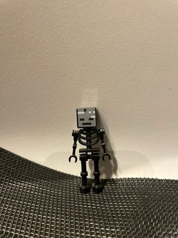 Lego Minecraft mini figurine Whither Skeleton min025 minifigure Lego officiel
