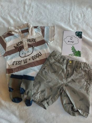 Ensemble tee-shirt/short