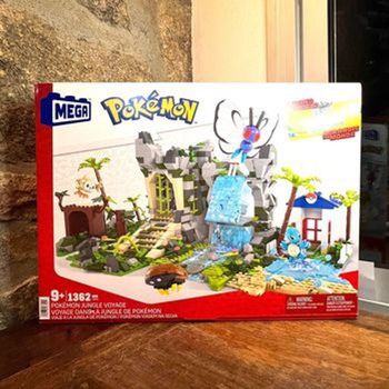 Pokémon Méga Pokémon Jungle Journey Mattel HHN61 : Lego 1362 pièces
