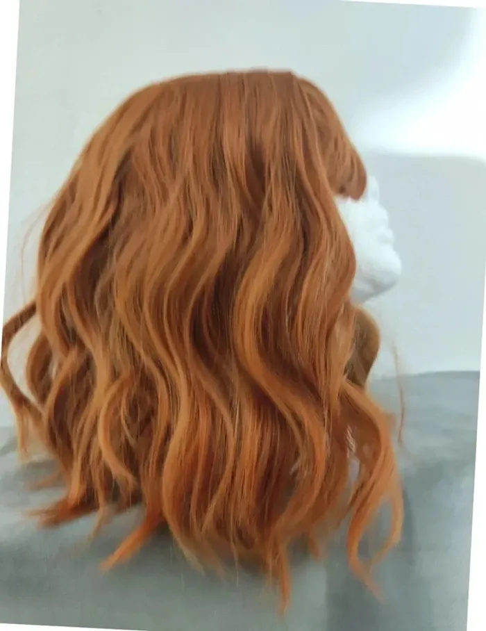 Perruque Naturelle Rousse Glamour Tendance - photo numéro 11