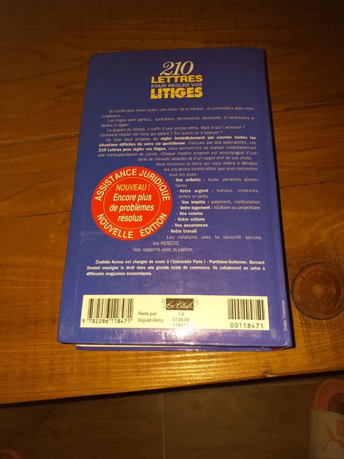 Livre 200 lettres pour régler vos litiges - photo numéro 3