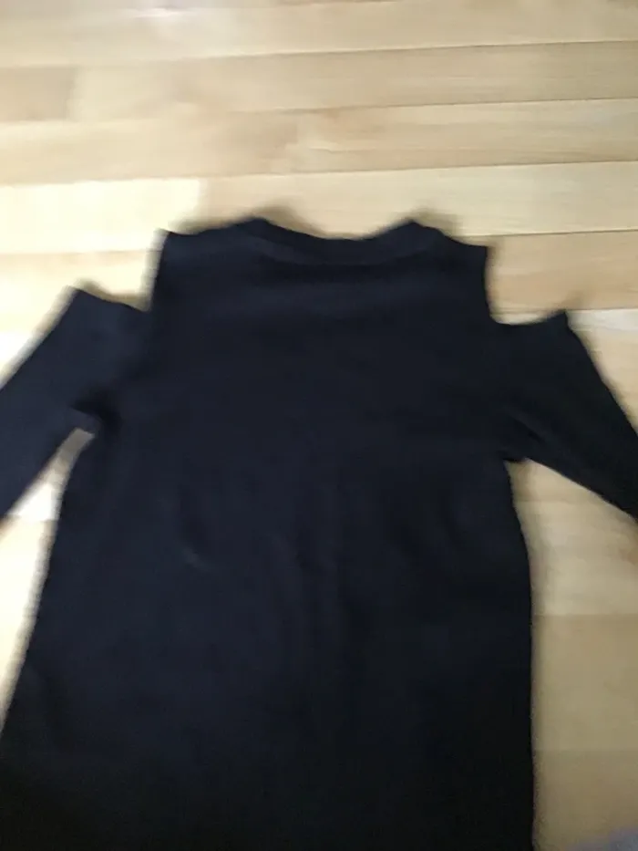 T-shirt manche longue noir GEMO - photo numéro 3