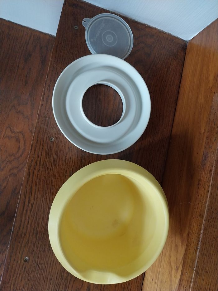 Grand bol batteur mélangeur vintage Tupperware - photo numéro 7