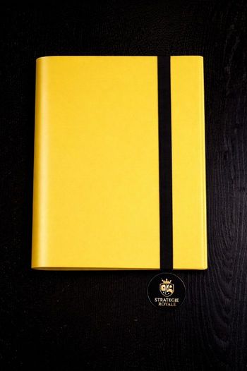 Classeur jaune Pour carte à collectionner 360 emplacements pokémon lorcana magic 