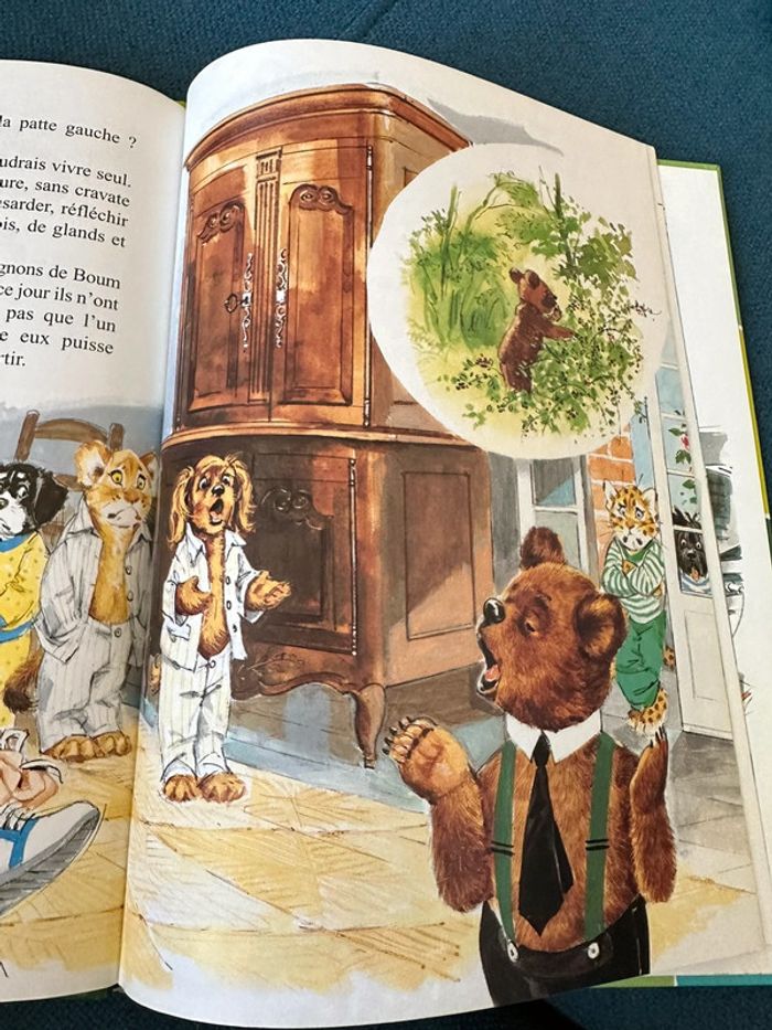 Livre Caroline et Boum Ermite Pierre Probst Hachette Jeunesse album multicolore couleurs - photo numéro 5