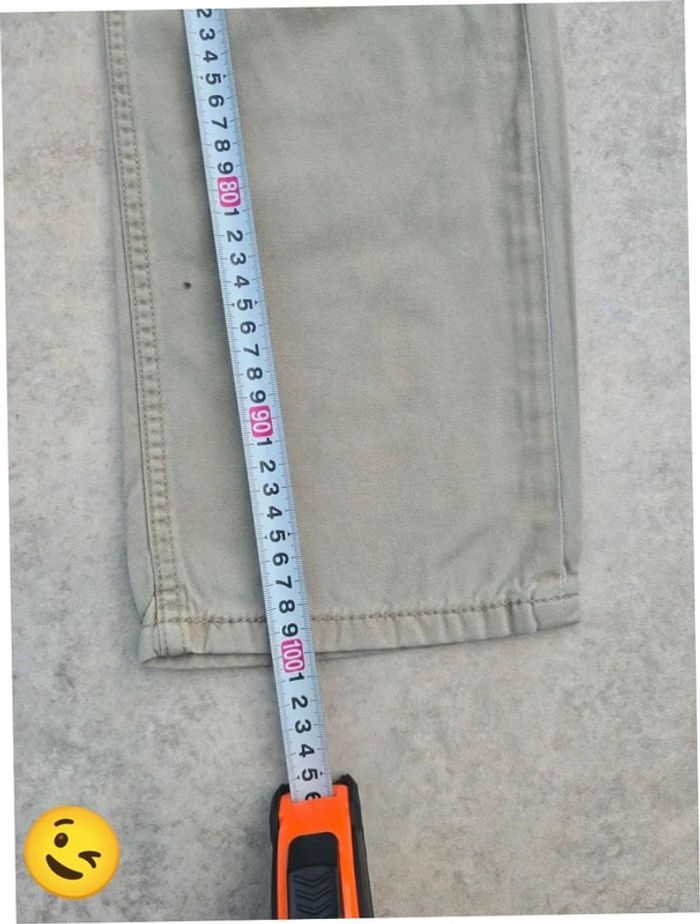 Jeans Levi's 514 W30 FR40 L30 coupe droite beige Homme Men pan386b - photo numéro 5