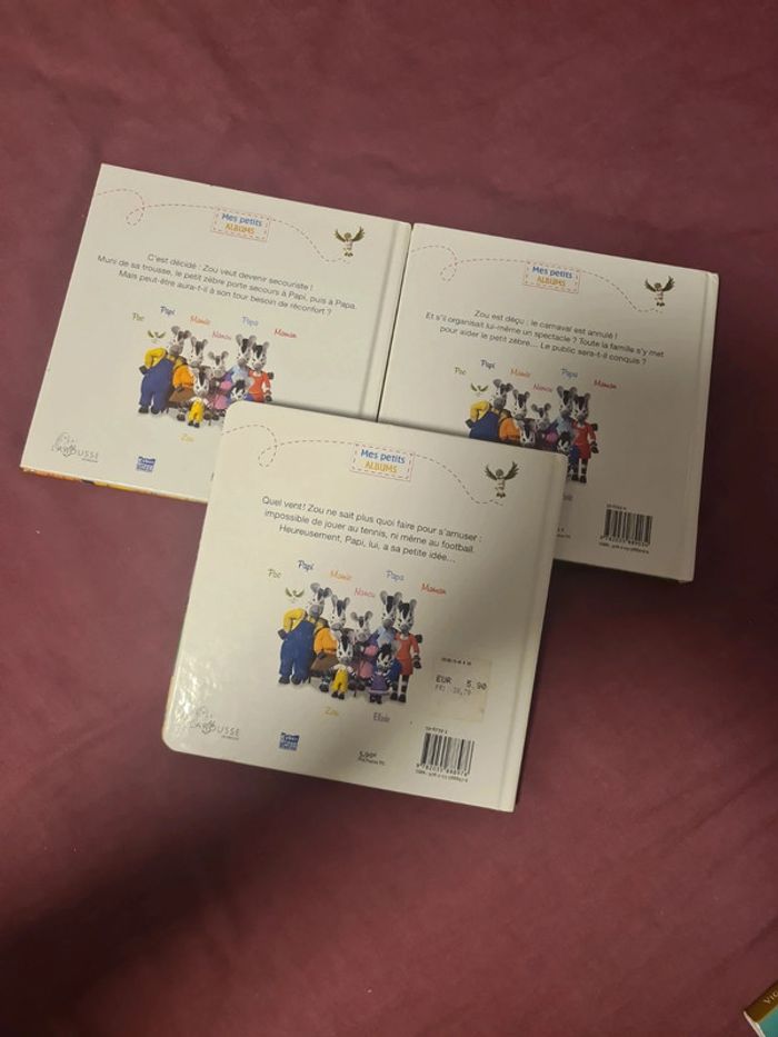 Lot de 3 livres Zou - photo numéro 2