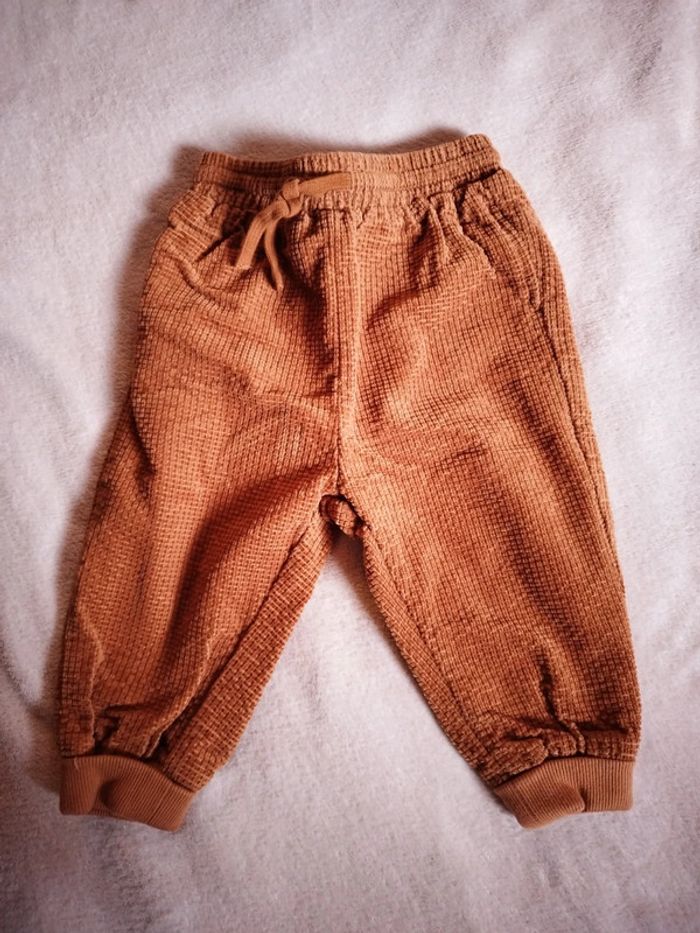 Pantalon marron Kiabi taille 2 ans