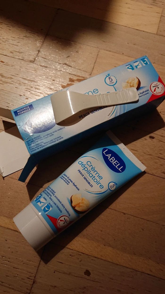 Crème dépilatoire peau sensibles "labell" - photo numéro 3