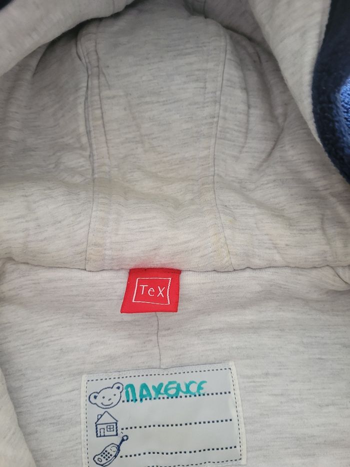 Duffle coat tex 12 mois bleu marine - photo numéro 5