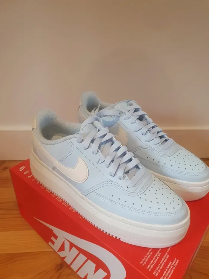 Nike Plateforme Court Alta"bleu voile"(42) - photo numéro 3