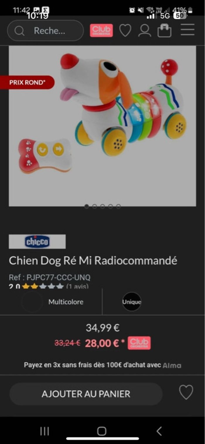 Chien interactif Do Ré Mi - photo numéro 4