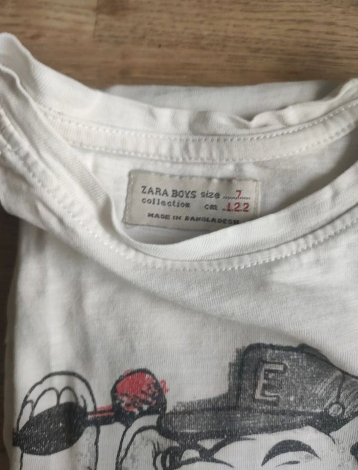 T shirt zara 7 ans - photo numéro 3