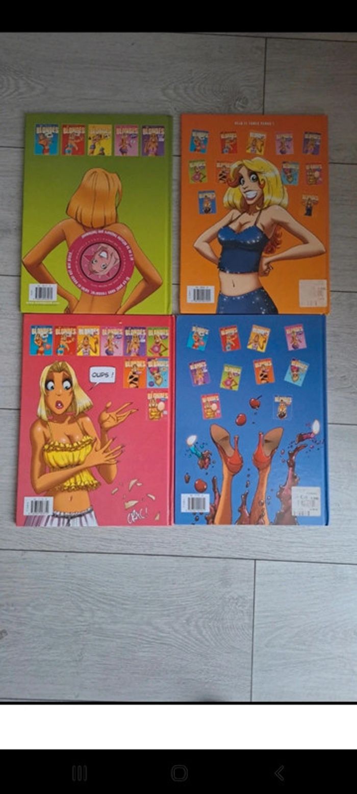 Lot bd blondes - photo numéro 2