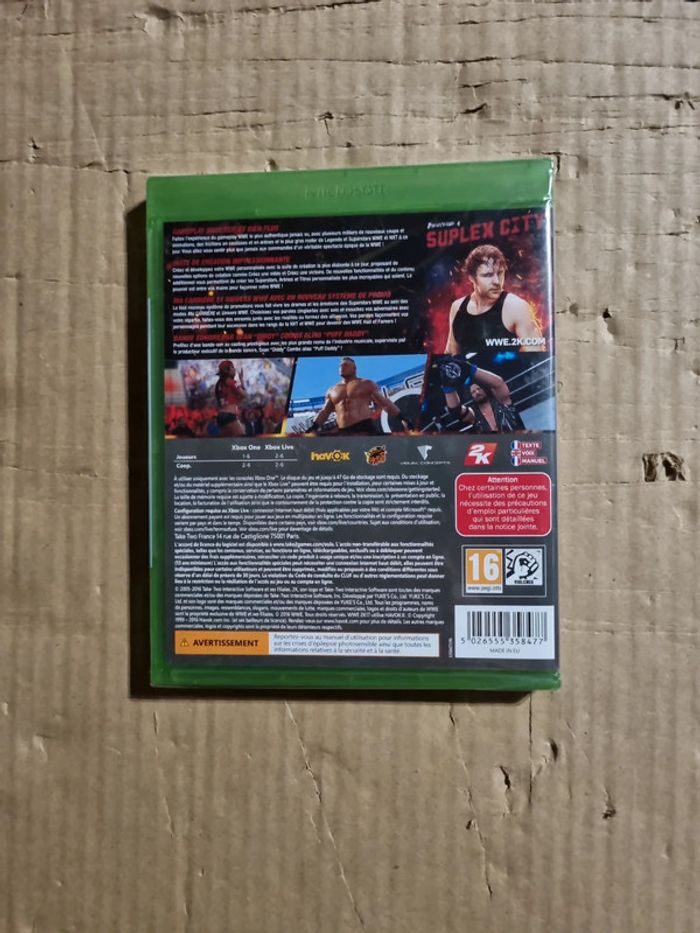 WWE 2K17 pour Xbox One - photo numéro 2