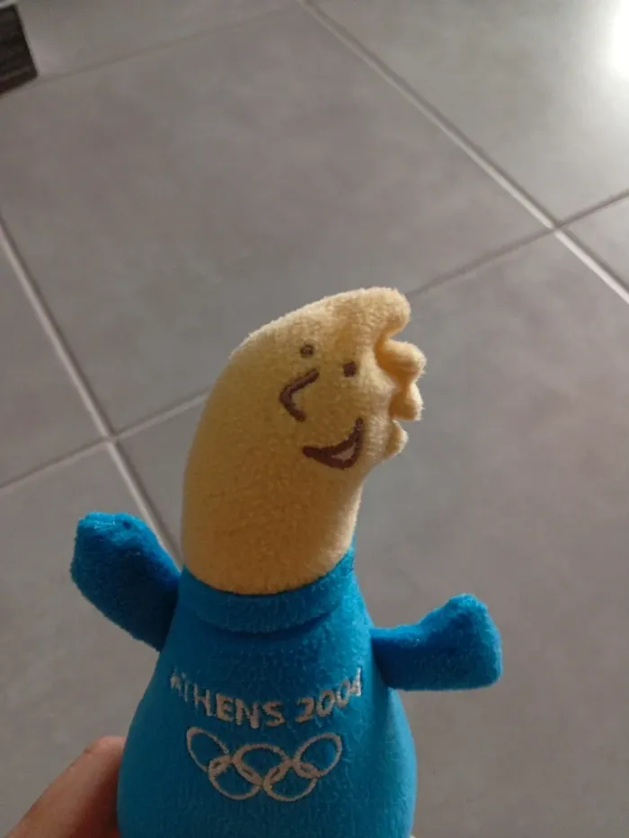 Peluche mascotte JO Athènes 2004 - photo numéro 3