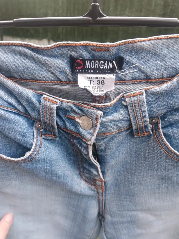Lot 2 jeans évasés - photo numéro 5