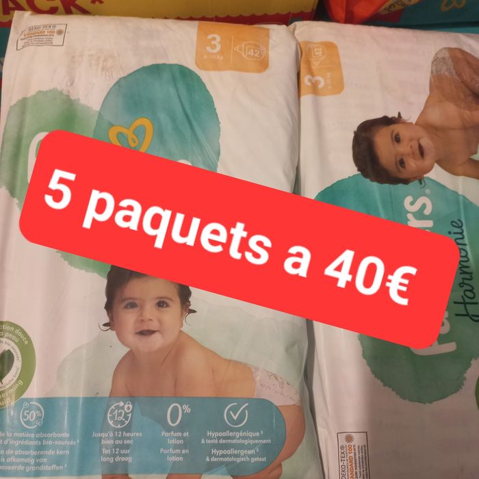 Pampers taille 3