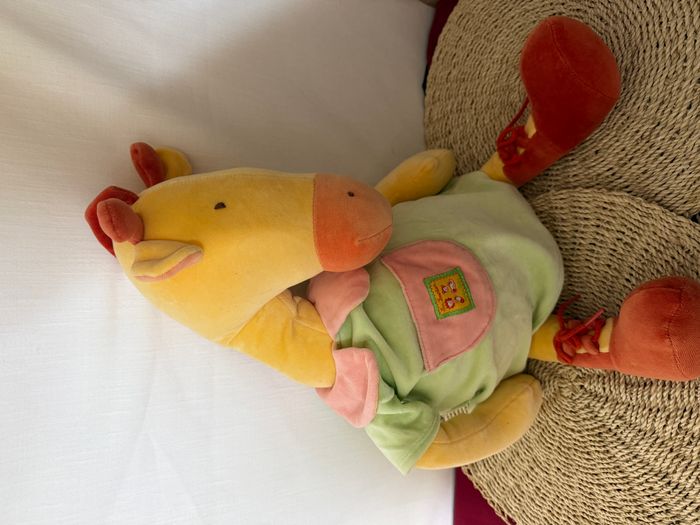 Grand Doudou girafe robe verte Les Loustics MOULIN ROTY - photo numéro 1