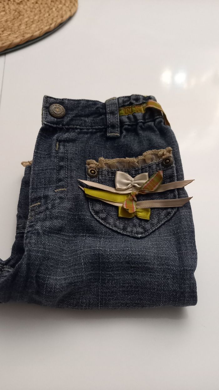 Pantalon Jean's 6 Mois Fille