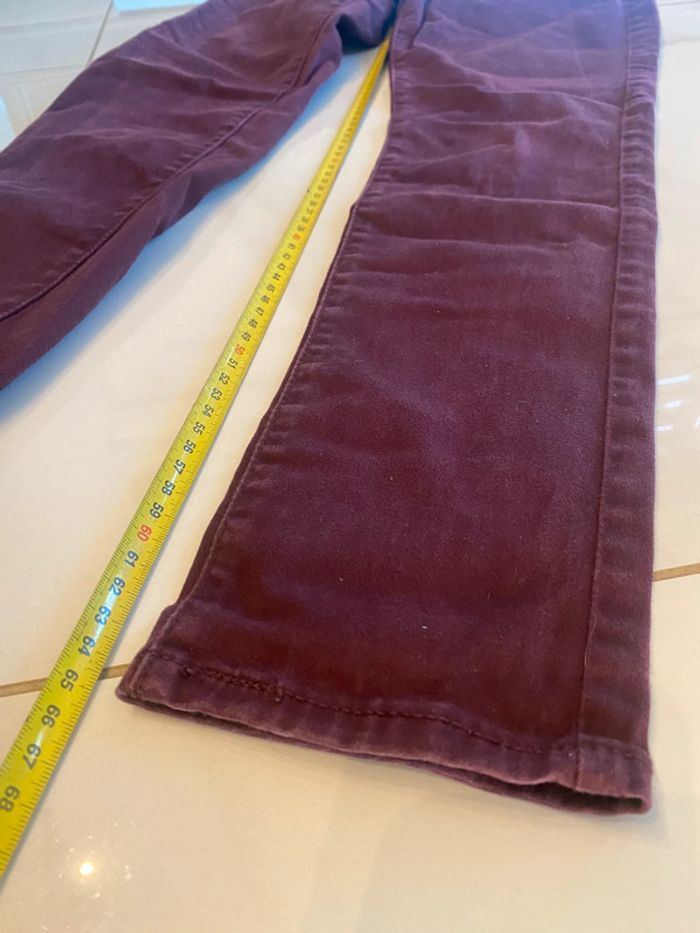 Jeans Lévis super skinny bordeaux L30W30 - photo numéro 9