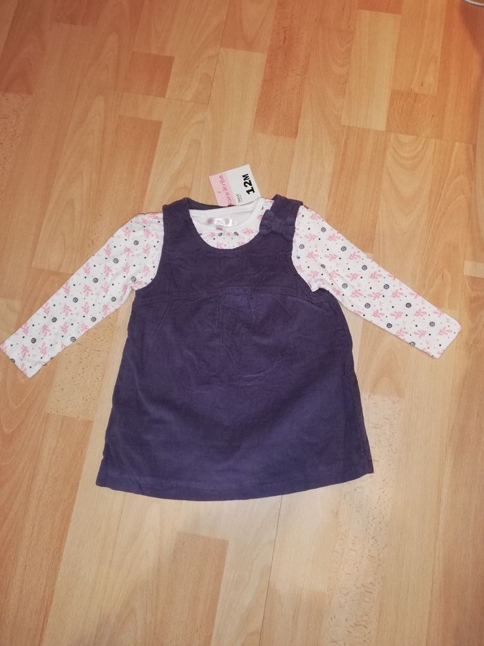 Robe courte violette Graine de rêves