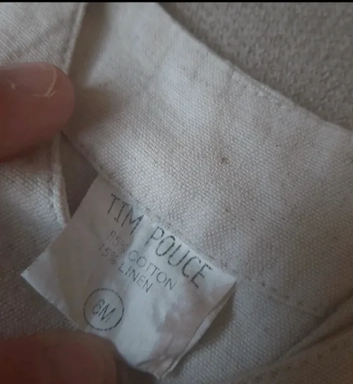Gilet sans manche beige tim pouce - photo numéro 3