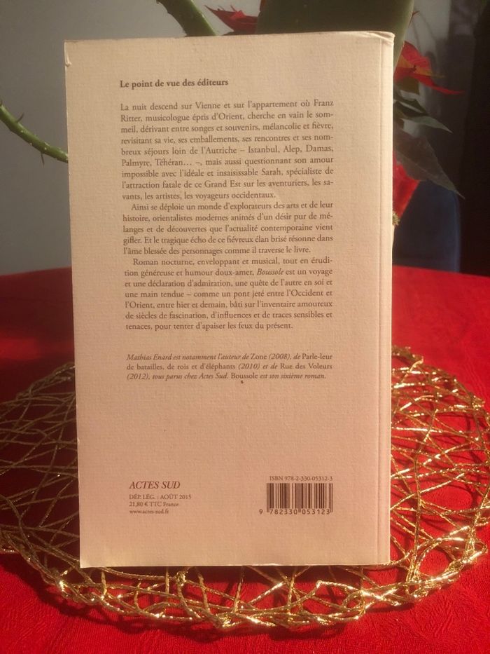 Boussole - Mathias Énard - photo numéro 2