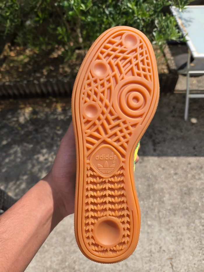 Adidas Handball Spezial Ronazuca Verte et Jaune - photo numéro 6