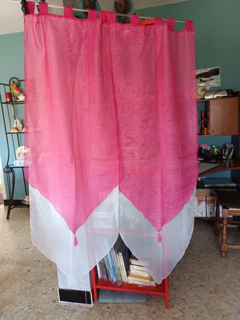 Paire de rideaux double 