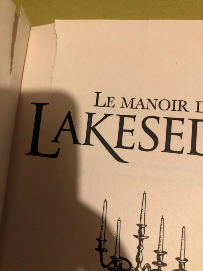 Livre le manoir de lakesedge - photo numéro 4