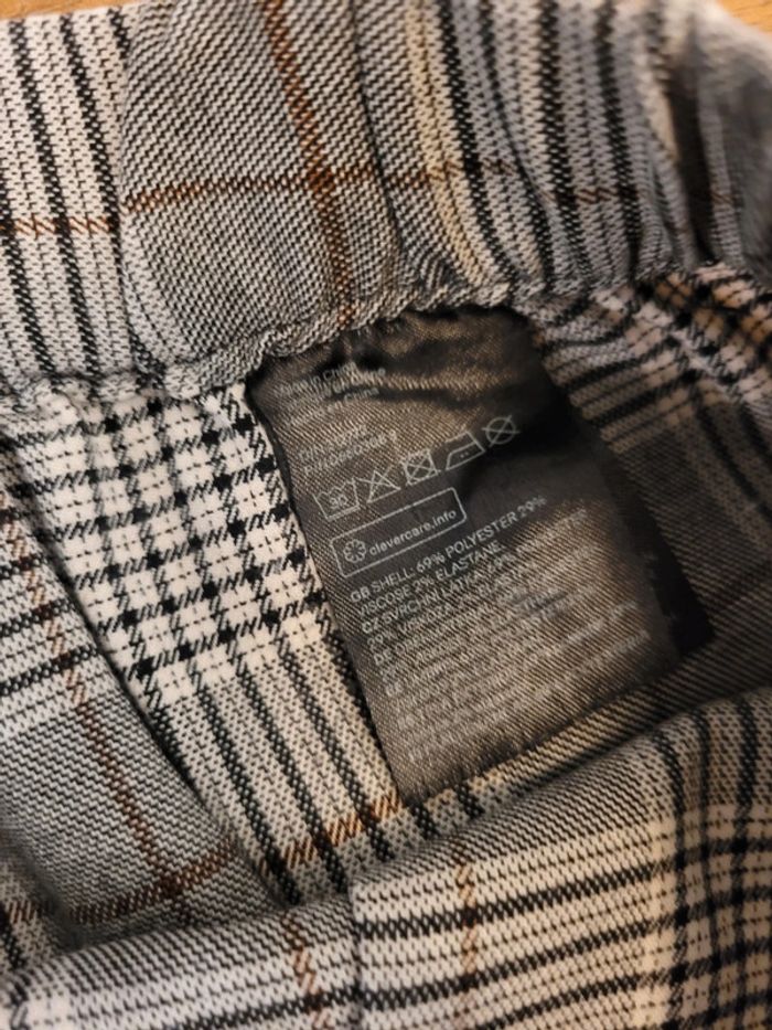 Pantalon rayé/carreaux tissu gris - H&M - photo numéro 5