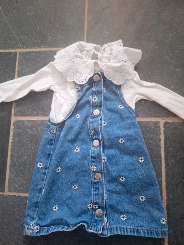 Ensemble robe jeans - photo numéro 2