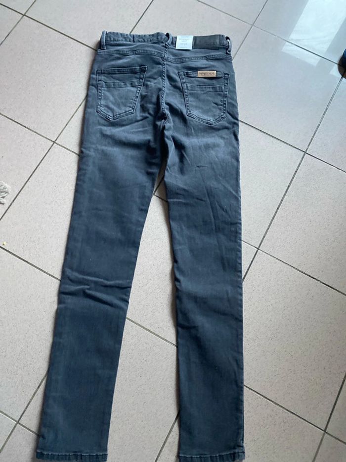 Jean gris anthracite de marque Springfield taille W. 28 soit 38 couple, Skinny neuf. - photo numéro 6